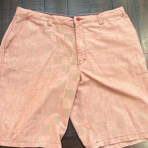 O’Neill size 38 red shorts